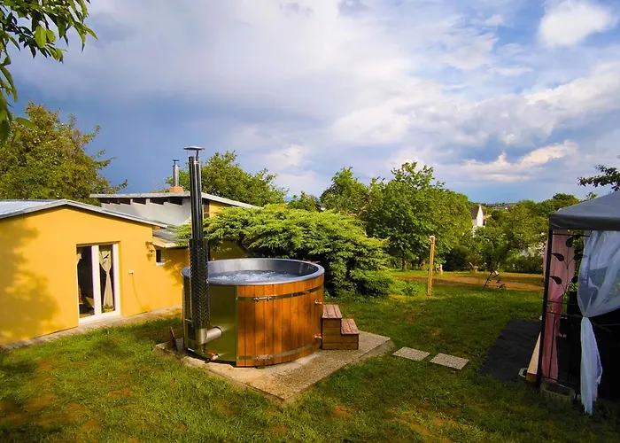 Vakantiehuis Ranch 66 - Wellness Arizona Ve Stylu Divokeho Zapadu S Koupacim Sudem A Saunou Tršice